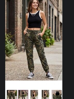American Bazi Camouflage Joggers